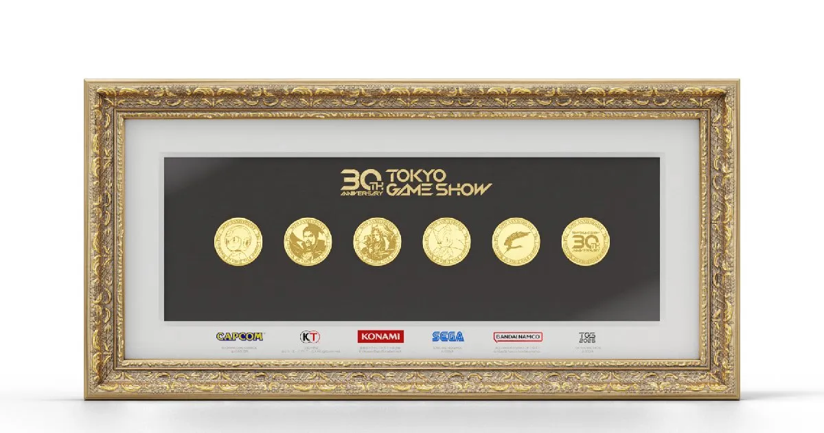 TGS 2026 Special Offer: “30th Anniversary Ticket” Now on Sale! Includes 6 types of pure gold medals featuring designs from popular games - Saiga NAK