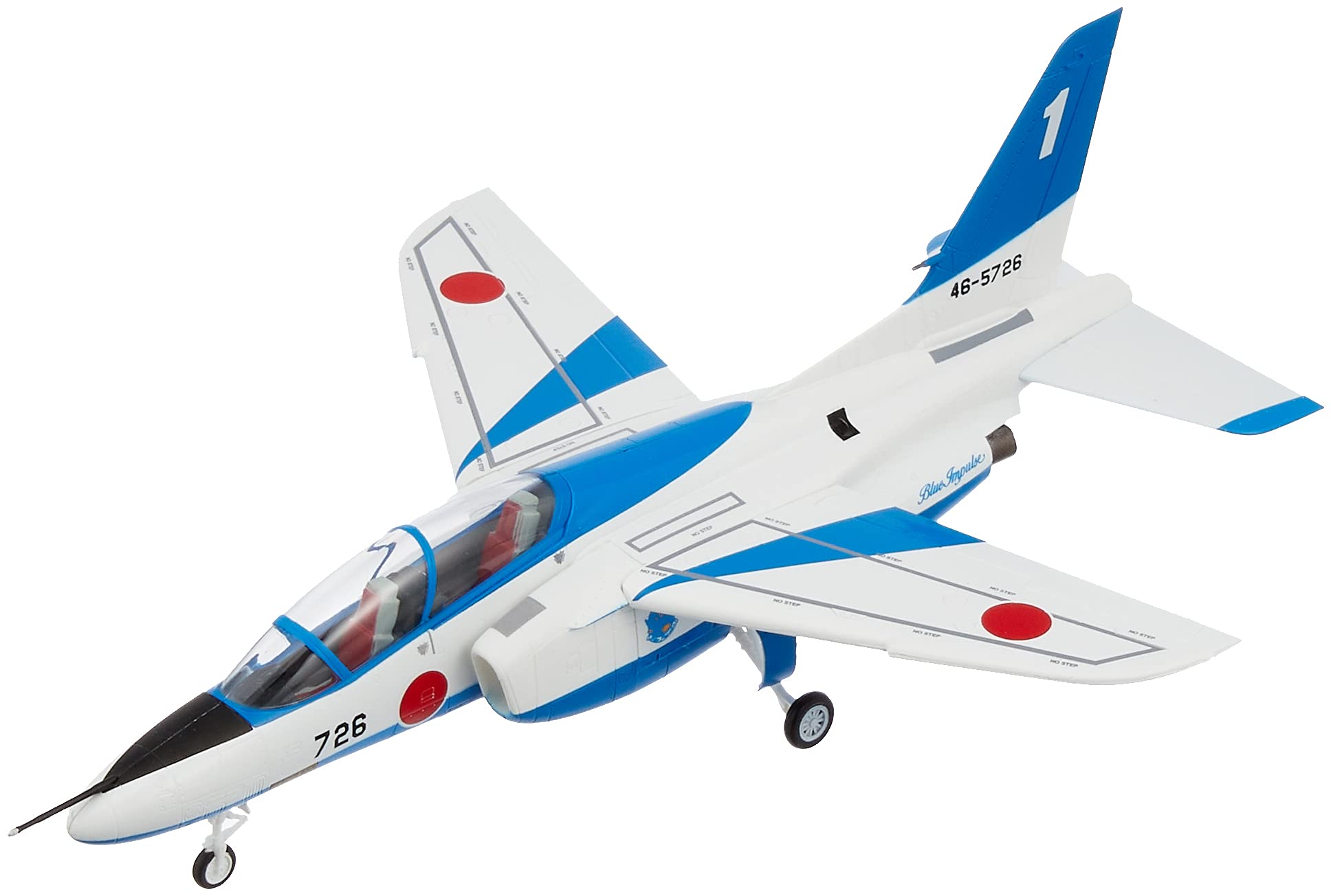 Amazon.com: Doyusha 1/72 Platinum Collection No. 1 Air Self-Defense Force T-4 Blue Impulse No. 1 Painted Finished Product : Arts, Crafts & Sewing