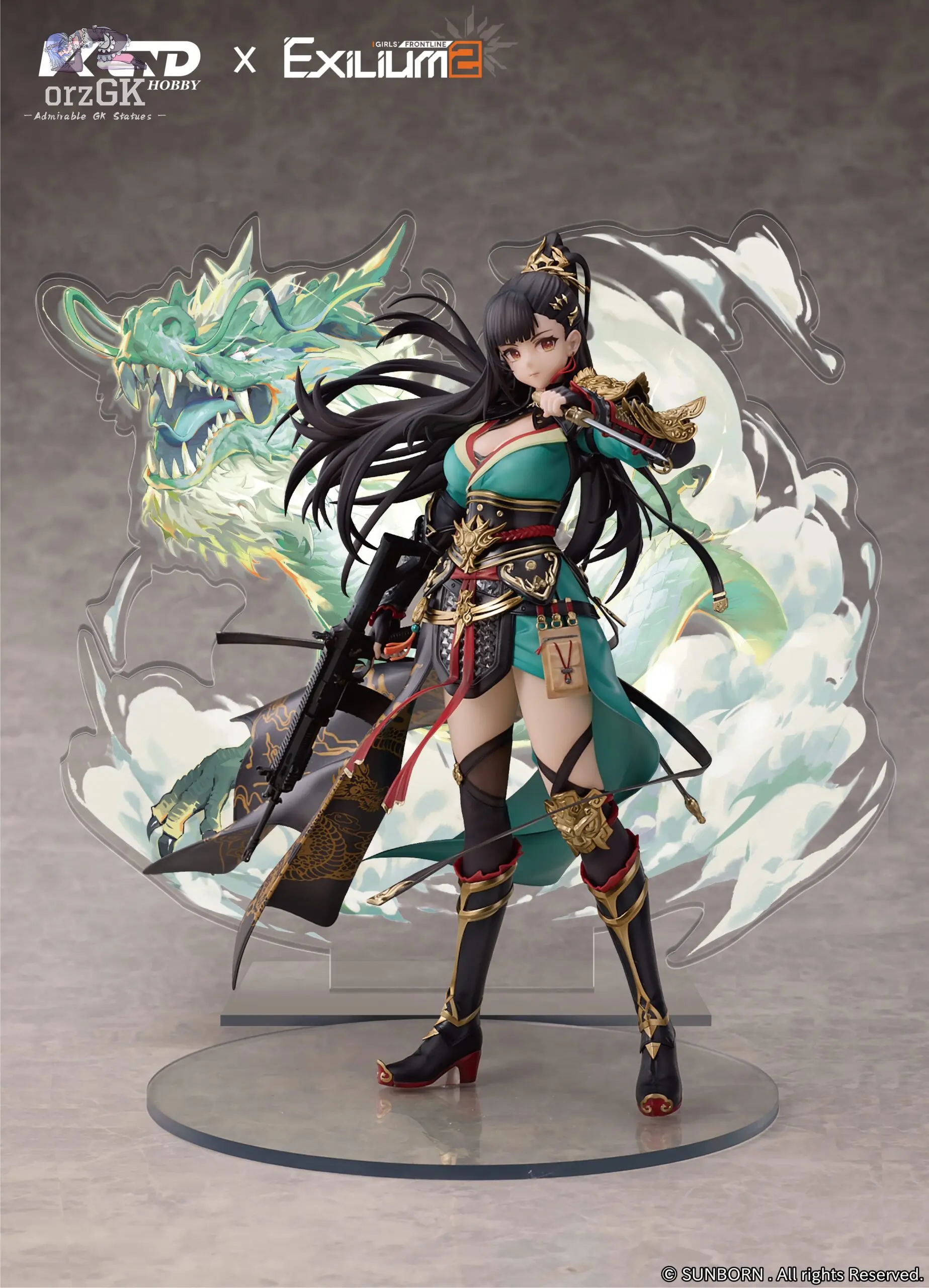 VKEND - Girls' Frontline 2: Exilium Qiong Jiu 1/6 Figure (Licensed) - OrzGK
