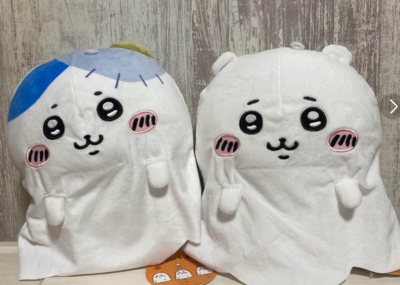 Chiikawa Ghost Sheet Big Plush Doll Set Hachiware Chiikawa FuRyu | eBay
