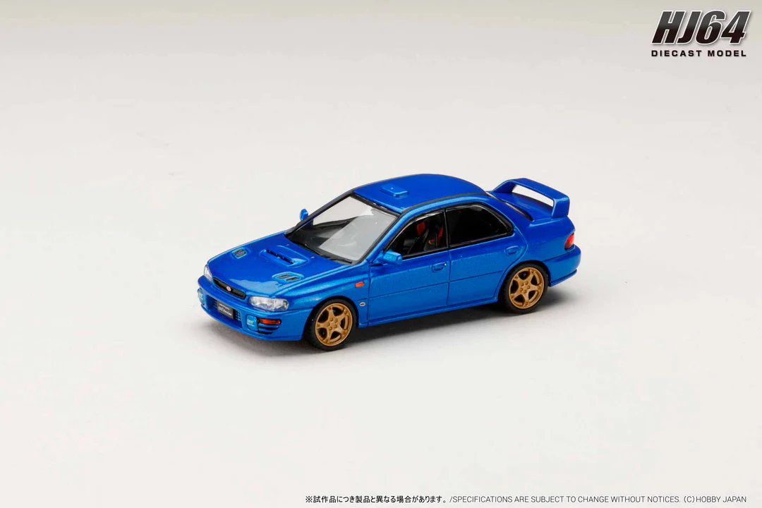 Preorder] Hobby Japan 1:64 SUBARU IMPREZA WRX Type RA STi ver.Ⅳ V-Lim – Horizon Diecast