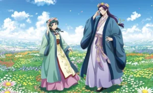 Jinshi & Maomao NEW Official Illustration! 🌸🌼 : r/KusuriyaNoHitorigoto