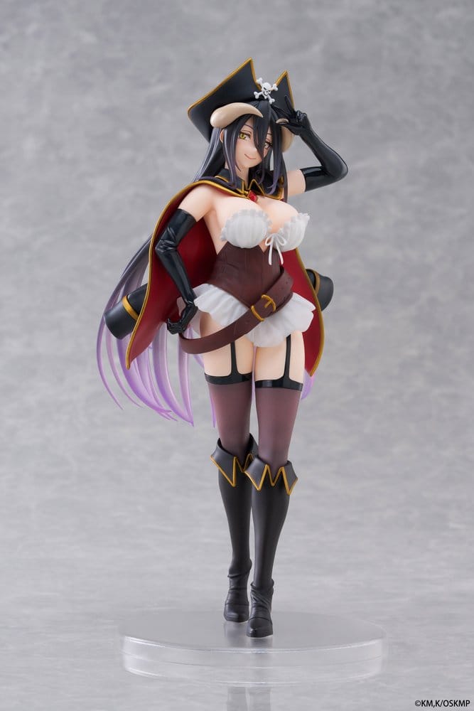 Taito Coreful Albedo (Pirate Ver.) (Overlord) Fixed Pose Figure - Kikatek UK