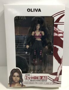 Zombie Lab Oliva 4" Action Figure Female Survivor Olivia Walking Dead new boxed