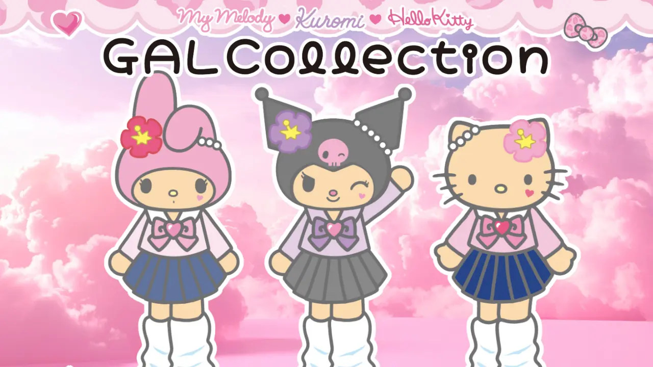 My Melody, Kuromi and Hello Kitty Get a Gyaru Makeover for Sanrio's Latest Merch Collection