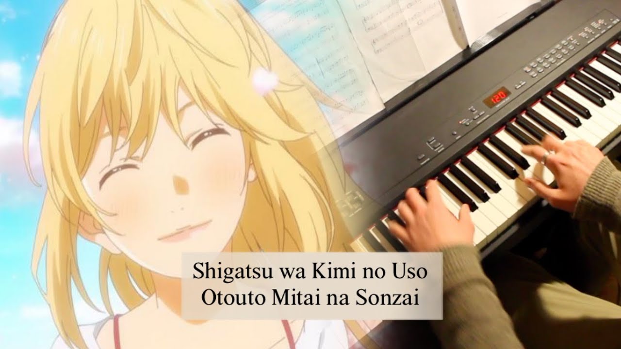 Shigatsu wa Kimi no Uso - Otouto Mitai na Sonzai - Piano