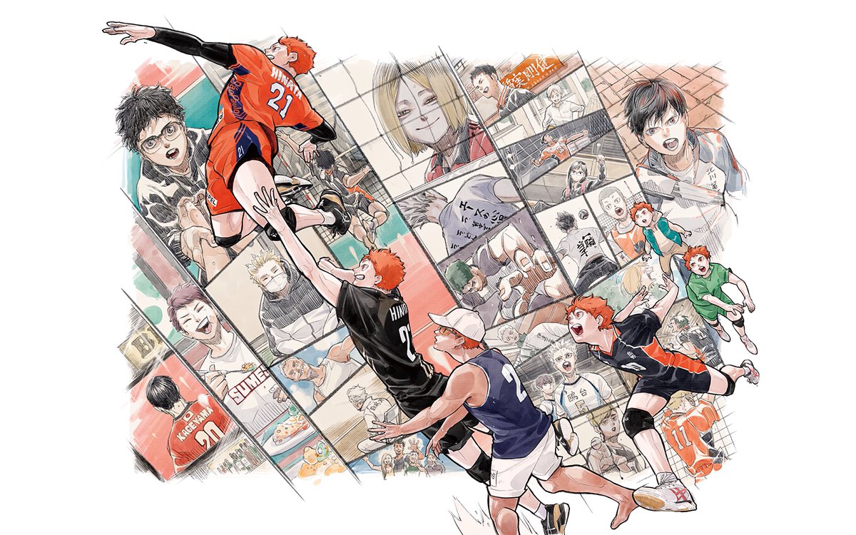 Run-up (Shoyo Hinata)” - HAIKYU!! Exhibition: Challengers 2nd Key Visual By Haruichi Furudate Textless + HD ver. #ハイキュー