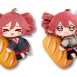 Kasane Teto with French Bread Baguette Plush Toy Mascot set of 2types 20cm