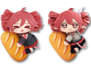 Kasane Teto with French Bread Baguette Plush Toy Mascot set of 2types 20cm