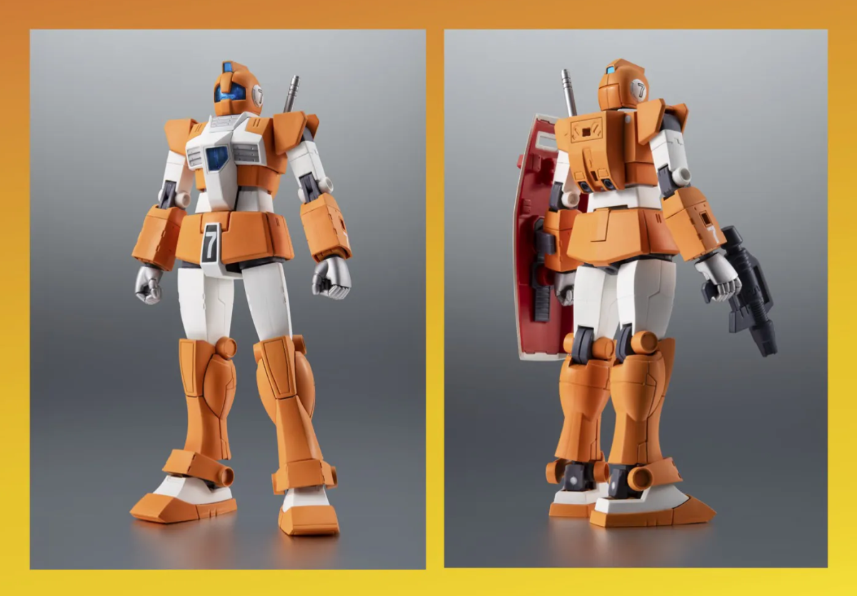 ROBOT Damashii ver. A.N.I.M.E. Unveils Mobile Suit Gundam MSV GM Trainer Featuring New Armor and Dual Cockpit Design!