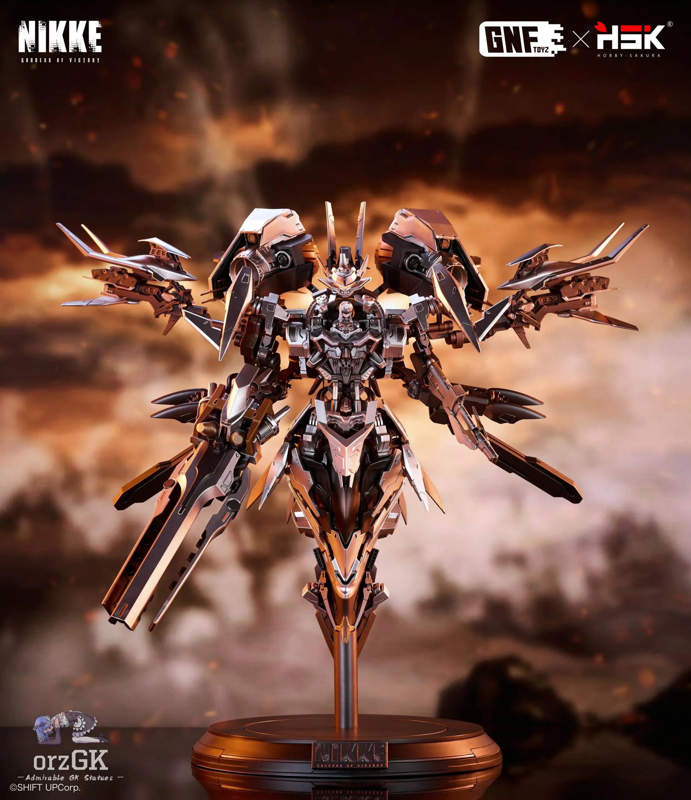 GNFTOYZ X Hobby Sakura - Goddess of Victory: NIKKE Gigantic Modernia 1/12 Scale Figure (Licensed) - OrzGK