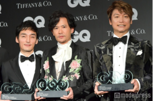 Shingo Katori, Tsuyoshi Kusanagi, & Goro Inagaki steal the show at GQ Men of The Year Awards | ARAMA! JAPAN