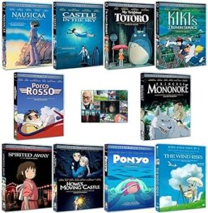 Amazon.com: The Master Collection: Written & Directed by Hayao Miyazaki ( Nausicaa of the Valley of the Wind / Castle in the Sky / My Neighbor Totoro / Kiki's Delivery Service + Many