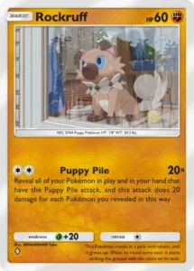 Growlithe Rockruff | Pokemon TCG Pocket - PokéBase