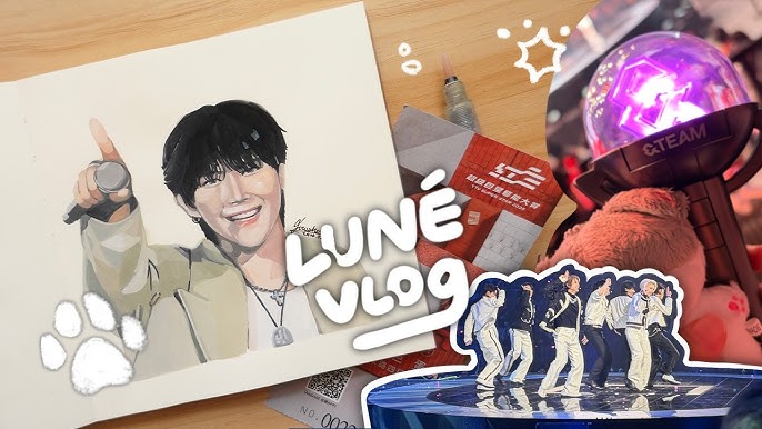 &TEAM 紅白 Super Star in Taiwan 🇹🇼 Taipei Arena, NICHOLAS ニコラス🍓 fanart | LUNÉ Vlog 🐾