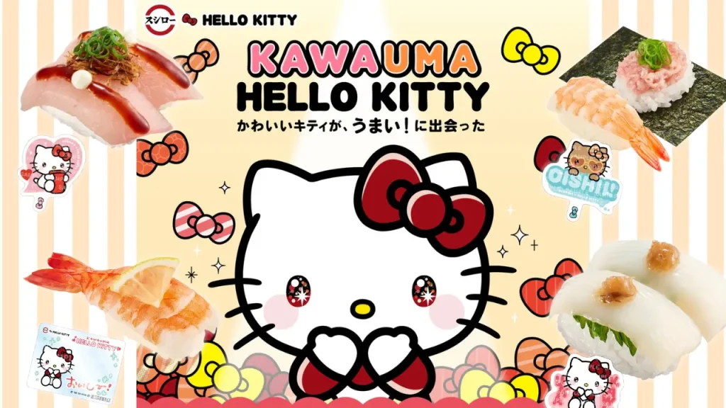 Hello Kitty and Sushiro Announce First-Ever Collab with Exclusive Menu and Merch