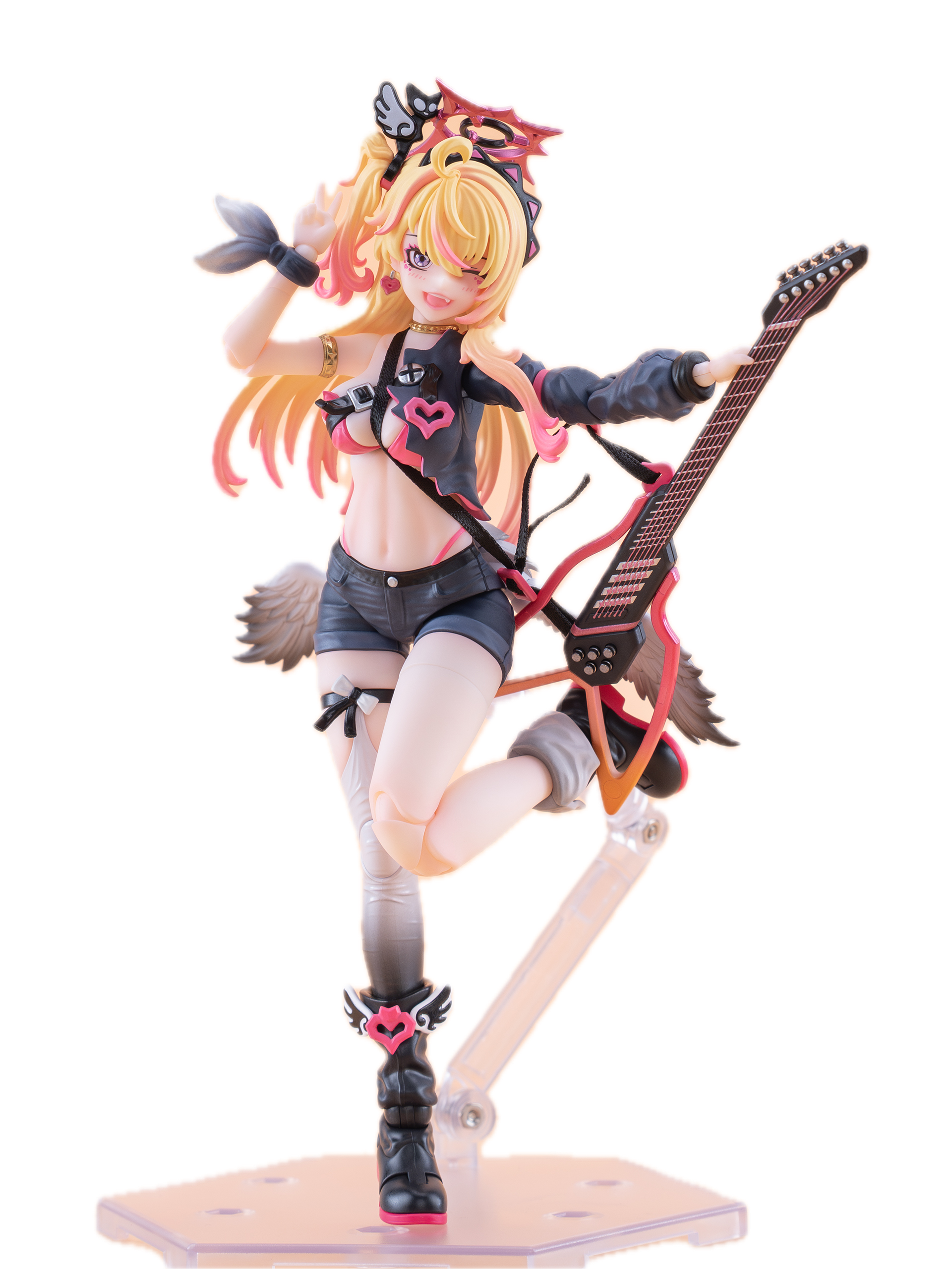 Exssrion Demonic Sound Hoshikawa Neco Yellow Hair Ver. 1/12 Action Figure Japan