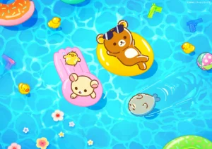 The ban on “summer enjoyment illustrations” by the anime “Rilakkuma” Production I.G has been lifted ♪ | San-x Net