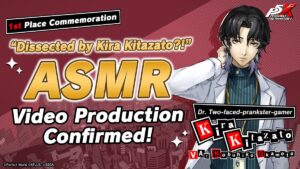 Kira Kitazato ASMR announced. Sure why the hell not.