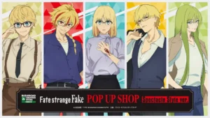 Fate/strange Fake POP UP SHOP Spectacle Style ver. Opens at Bushiroad Creative Store Akihabara - Holiday Travel