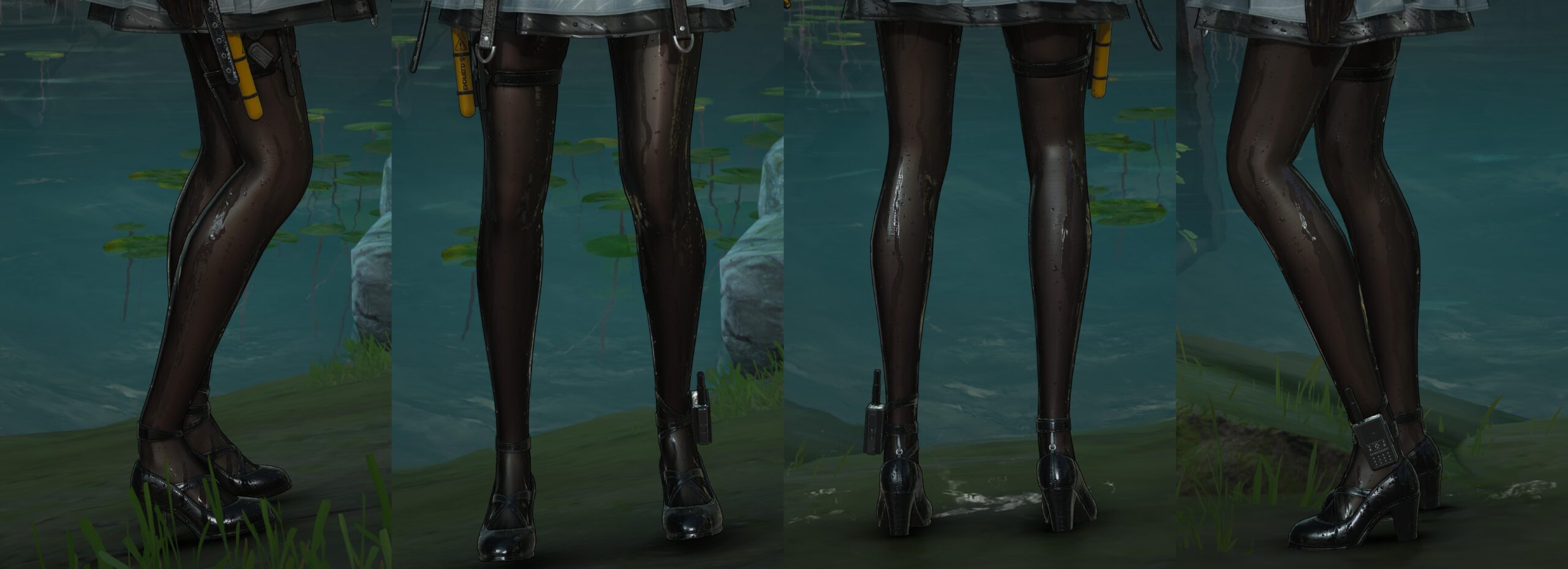Admiring the wet texture of Perlica in high-res. : r/Endfield