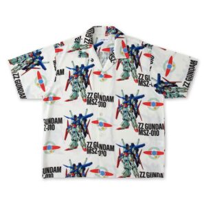 STRICT-G Mobile Suit Gundam ZZ Aloha Shirt ZZ GUNDAM | GUNDAM | PREMIUM BANDAI USA [Official] Online Store for Action Figures, Model Kits, Card Games, Toys, and more.