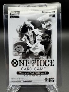 Welcome Pack 2026 Vol 1 - One Piece Promotion Card C2E2 Sealed | eBay