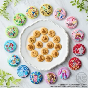 Disney Characters Embroidery Can Badge Biscuit 2 1Box 12pcs (Reissue) | HLJ.com