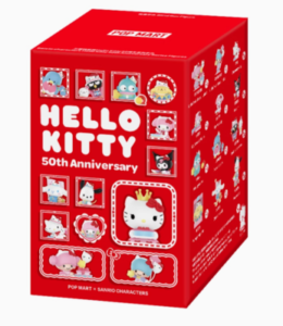 Pop Mart x Sanrio Characters Hello Kitty 50th Anniversary One Random Blind Box