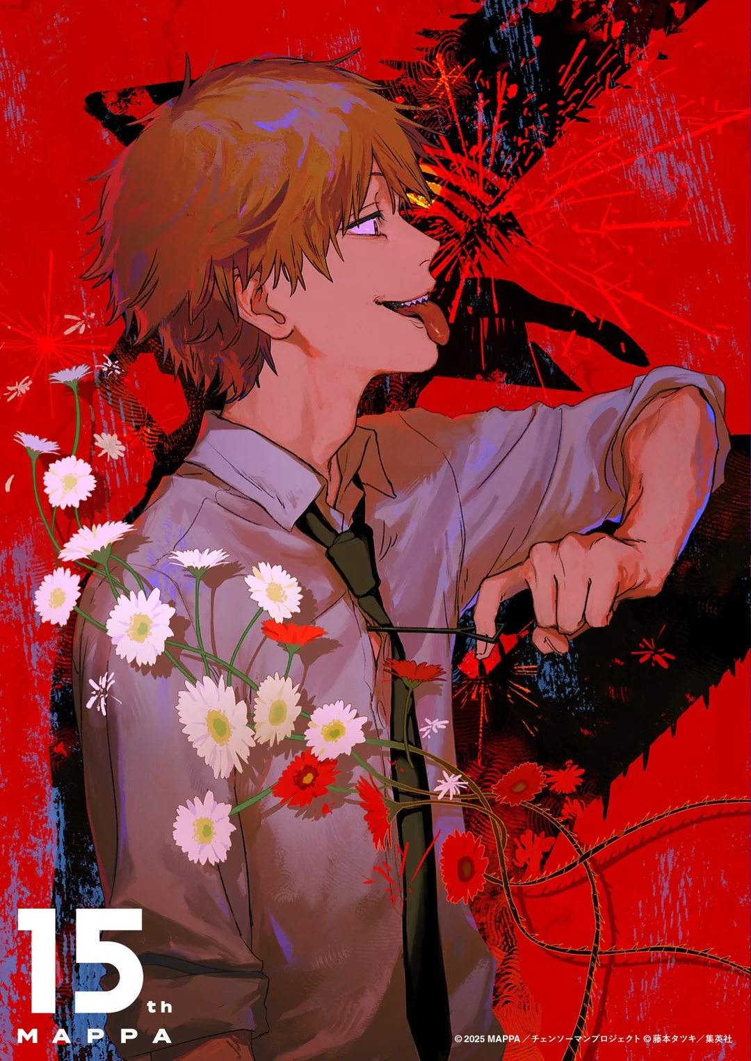 MAPPA EXPO 15th Anniversary Exhibition — "Chainsaw Man – The Movie: Reze Arc" Anime Illustrations : r/csmanime