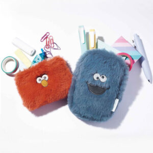 Elmo and Cookie Monster Pouch Set