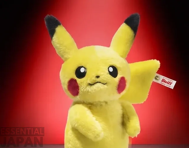 Steiff Fully Unveils New Pokémon 30th Anniversary Pikachu Figure Ahead of Limited Release