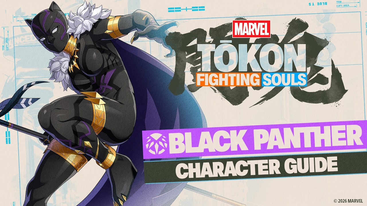 MARVEL Tōkon: Fighting Souls | Black Panther Character Guide