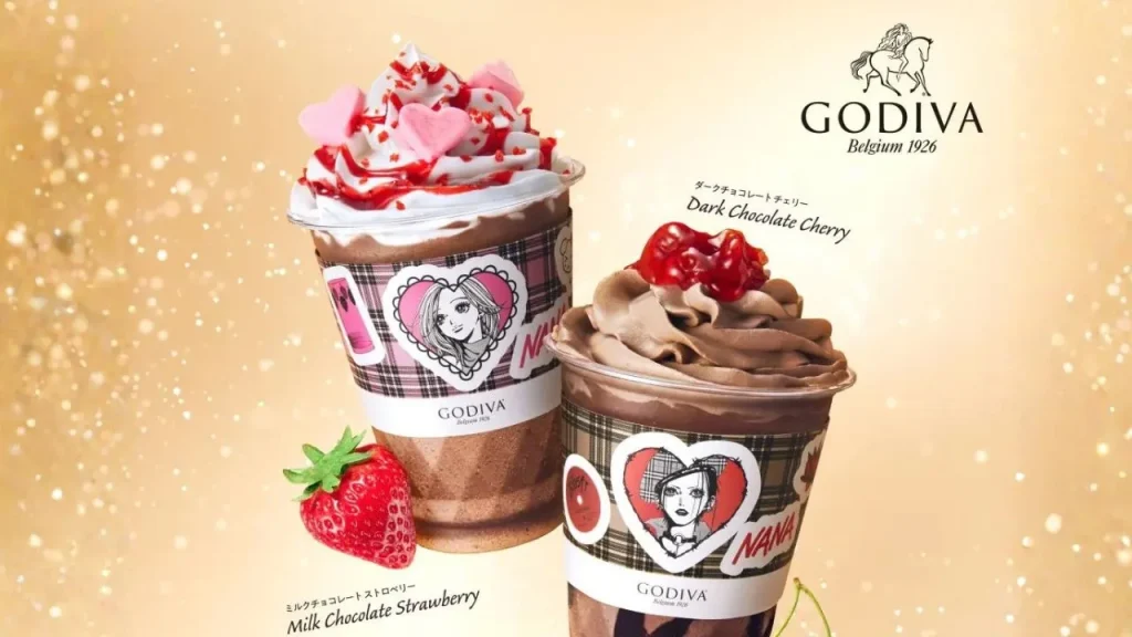 Godiva Announces New NANA Collab Featuring Exclusive Drinks and Limited Edition Merch