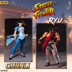 (USA Stock) 52toys 1/12 official Street fighter Ryu Chunli action figure