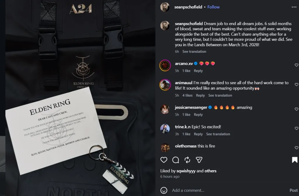 A24's Elden Ring Movie Has Reportedly Wrapped Filming | Beebom