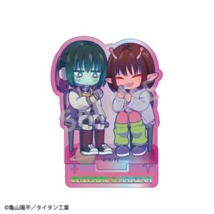 Chiharu & Makina Milky Subway Aurora Mini Acrylic Stand