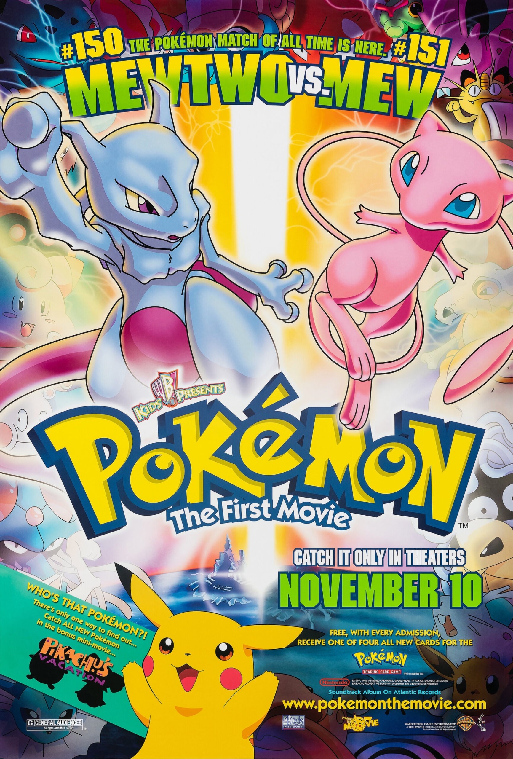Pokémon: The First Movie - Mewtwo Strikes Back (1998) - IMDb