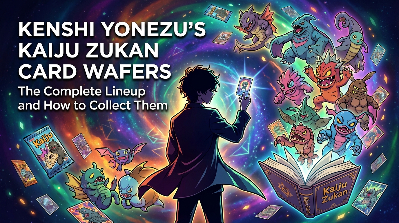 Kenshi Yonezu's Kaiju Zukan Card Wafers: The Complete Lineup and How to Collect Them
