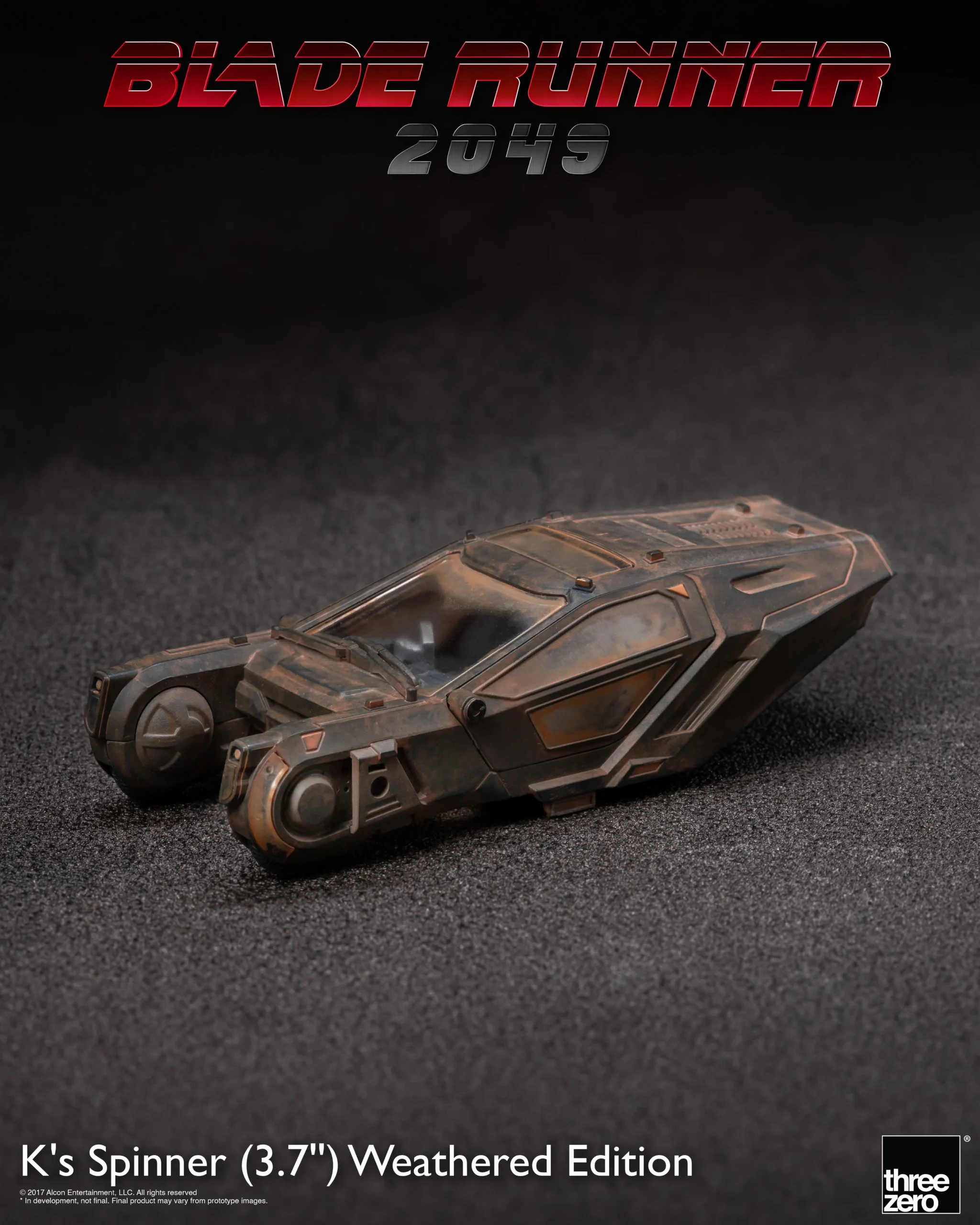 Blade Runner 2049 K's Spinner (Weathered Edition) Exclusive Model