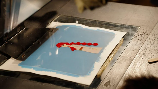Cel animation was used in the opening of sayonara lara ! : r/AnimationCels