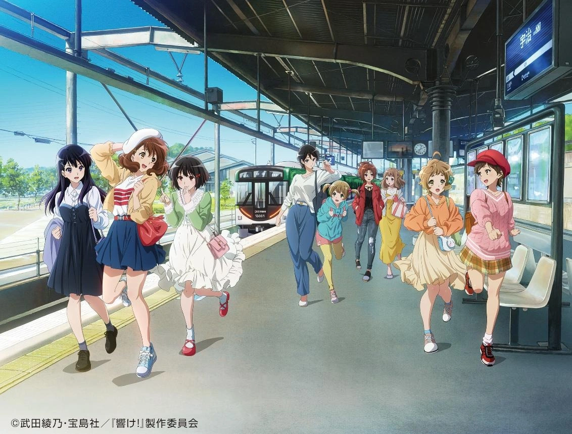 Sound! Euphonium Couples up With Keihan Railway Again for More Eupho Trains - Crunchyroll News