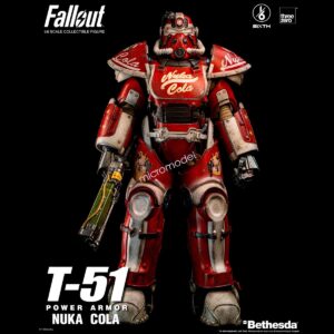 Threezero 1/6 Fallout Power Armor T-51 Action Figure Toy Model Gift Stock NEW