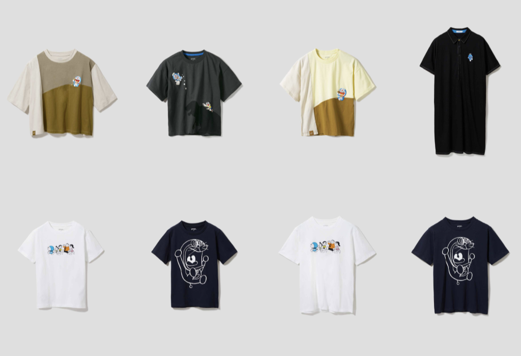 graniph x Doraemon Apparel Collection | Release Date & Price | SNKRDUNK Magazine
