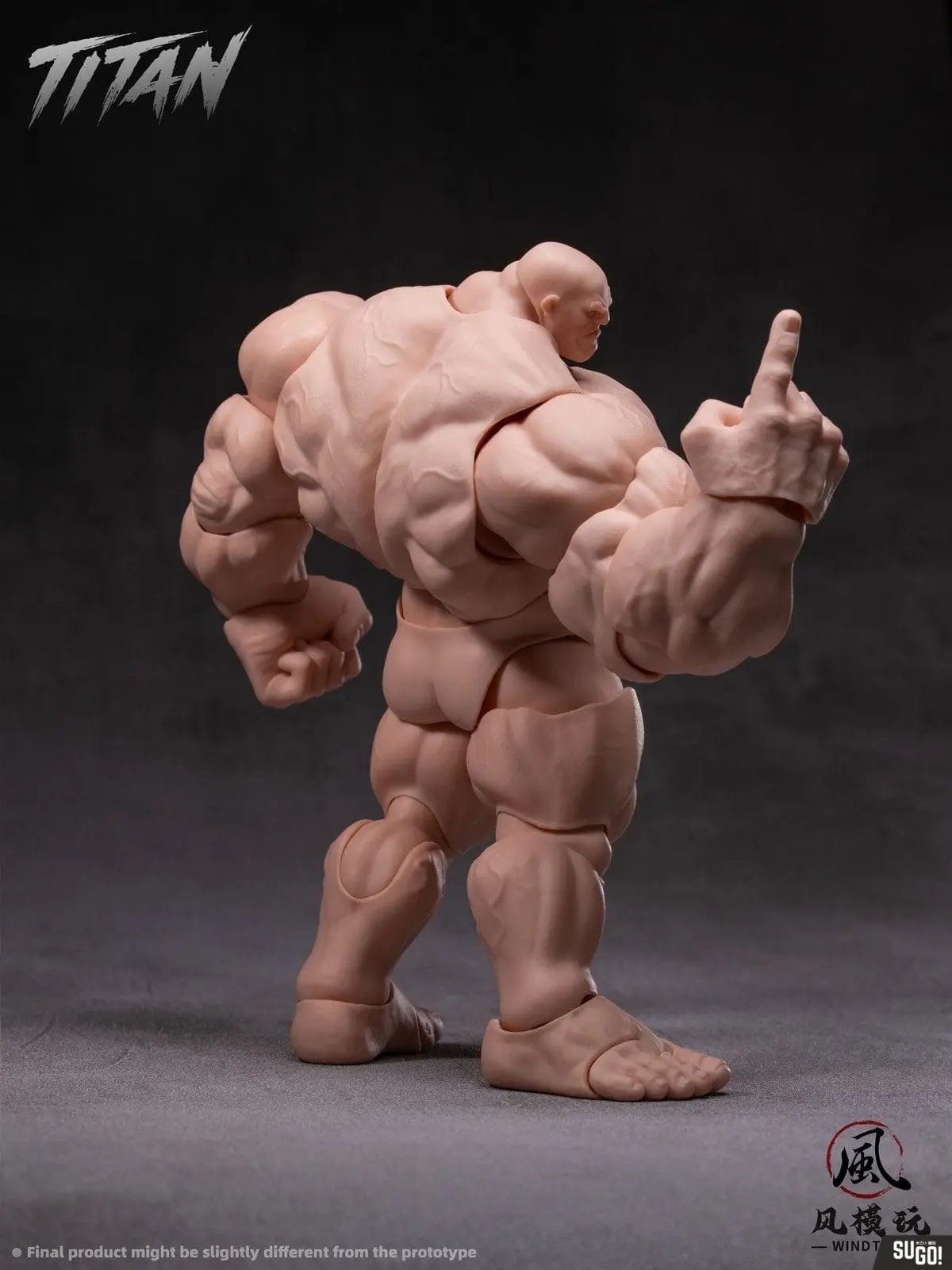 Wind Toys Titan Light Skin Super Action Muscle Body 1/12 Scale Action Figure - Sugo Toys | Action Figures & Collectibles