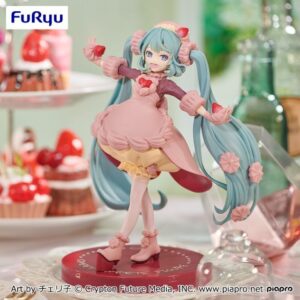 Furyu SweetSweets Series Cranenking Figure - Hatsune Miku Strawberry Chocolate Short