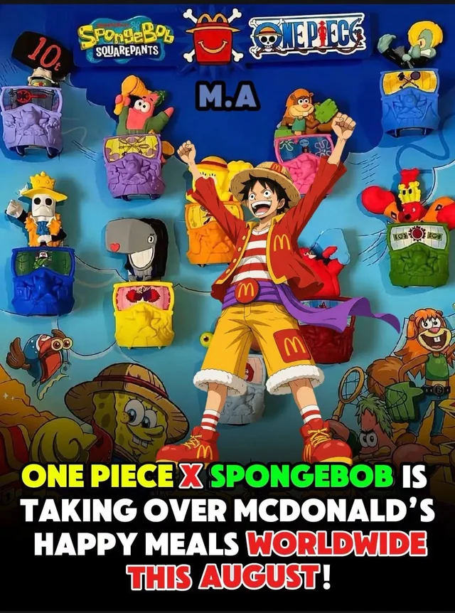 One Piece x McDonald's : r/OnePiece