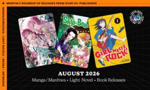 August 2026 Manga, Manhwa, Light Novel, & Book Releases | Yatta-Tachi