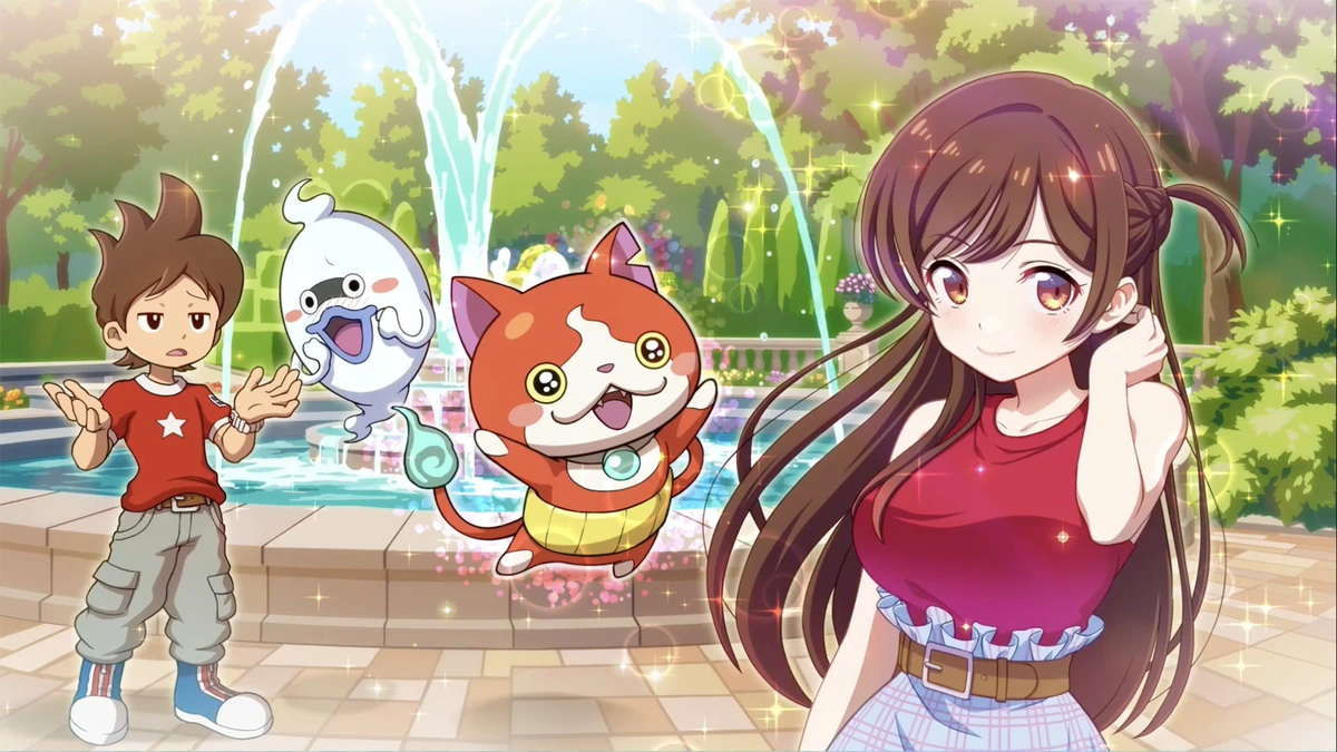 Rent-a-Girlfriend's Chizuru Teams up With Yo-Kai Watch for Summer Fun - Crunchyroll News