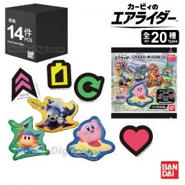 Bandai Candy Toys - Kirby Air Riders Character Magnets (Original Box of 14) | HobbyDigi.com Online Shop
